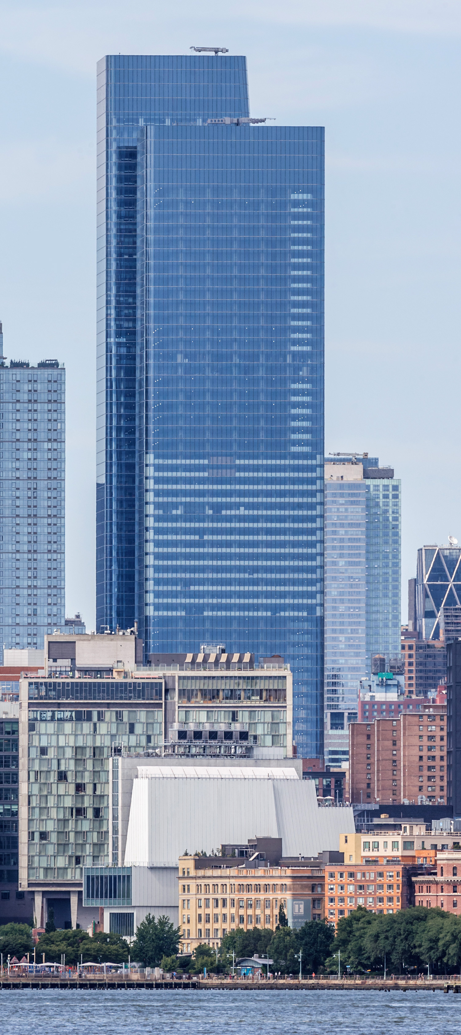 Two Manhattan West, New York City - View from Jersey City. © Mathias Beinling